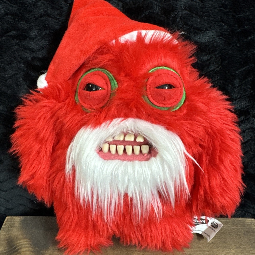 Fuggler Festive Fuggs #151 Santa 9" Plush 2024 Funny Ugly Monster Christmas